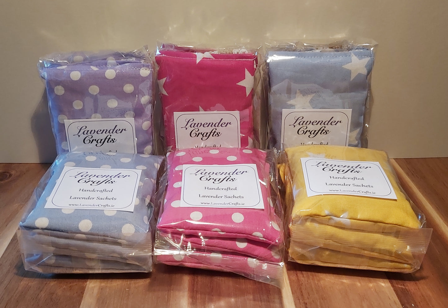 Handmade Lavender Sachet - Pack of 3