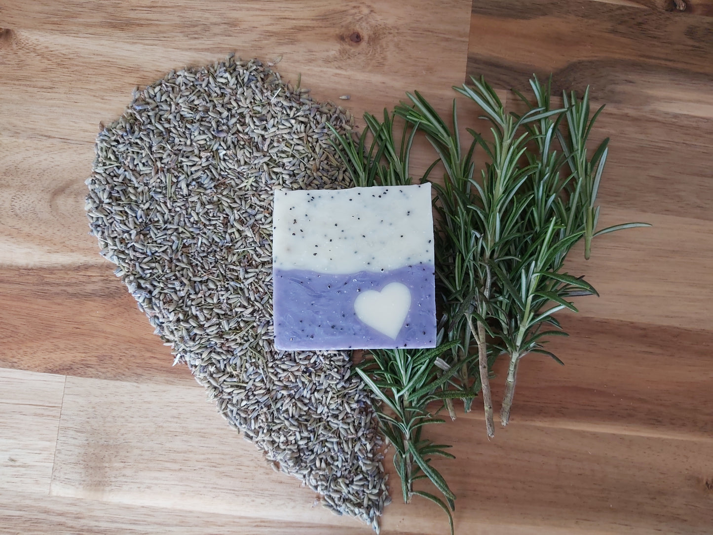 Handmade Lavender & Rosemary Soap