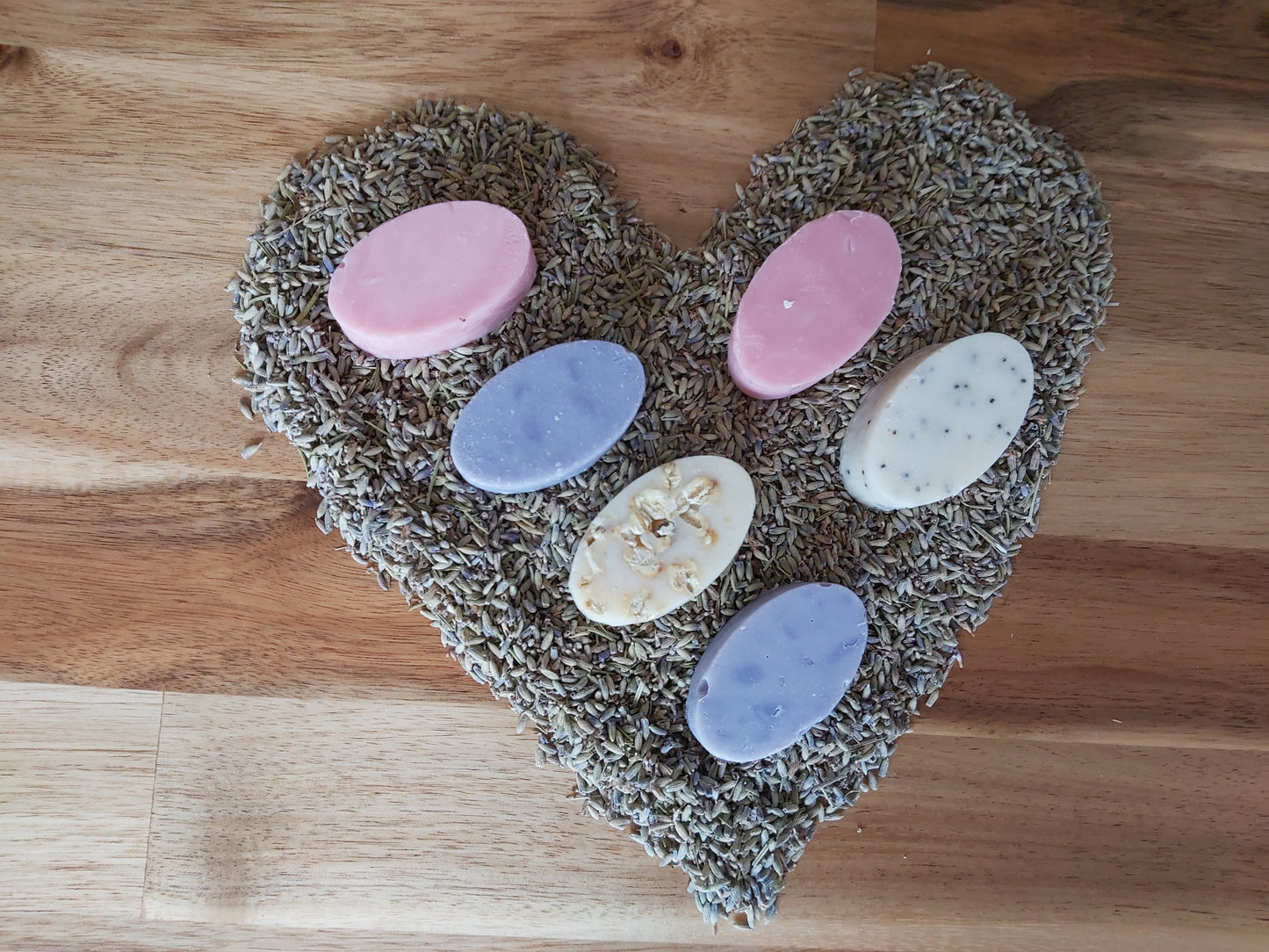 Handmade Oval Sets - 6 Soaps