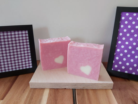 Handmade Pink Lavender Soap
