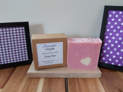 Handmade Pink Lavender Soap