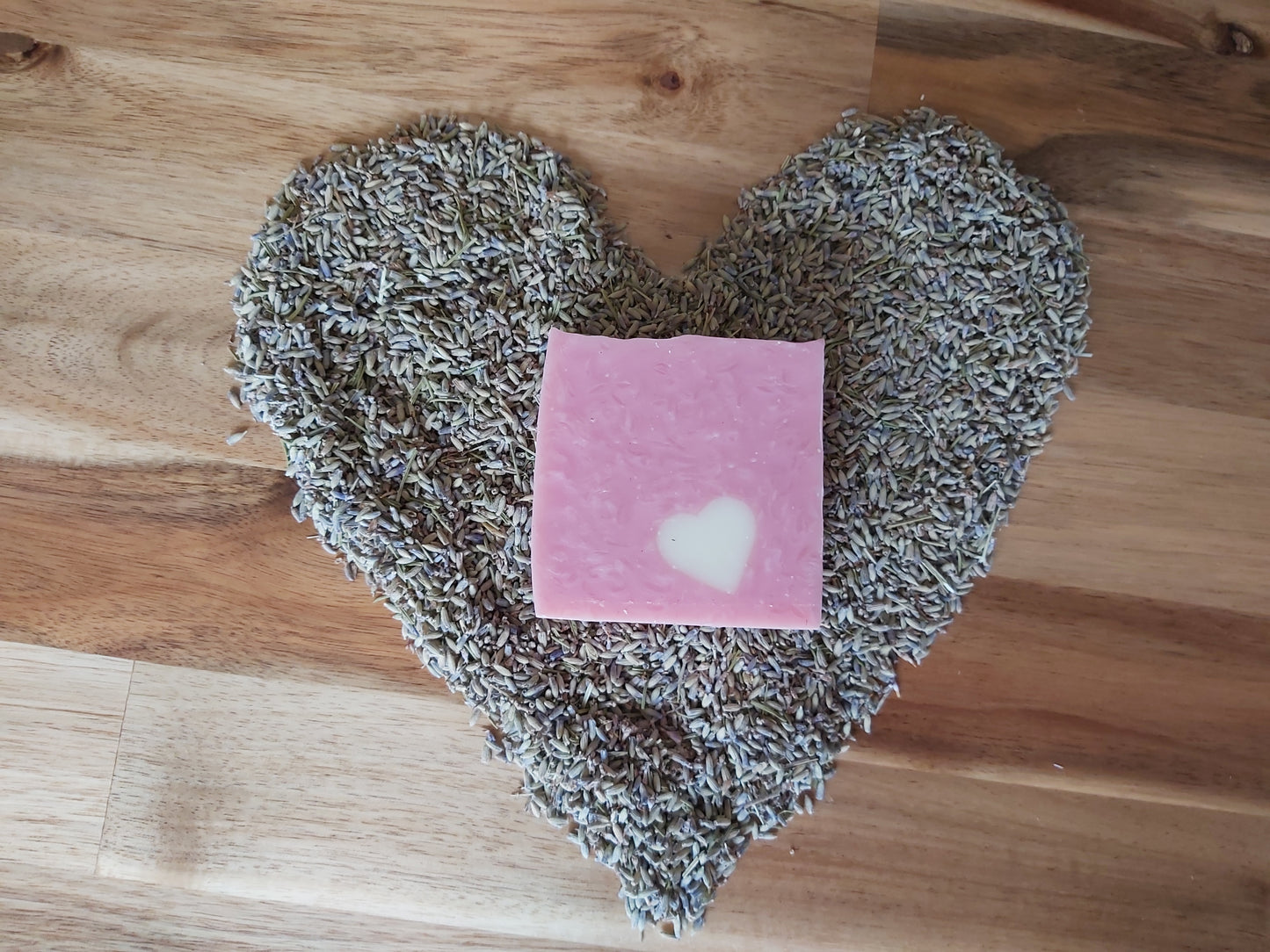 Handmade Pink Lavender Soap
