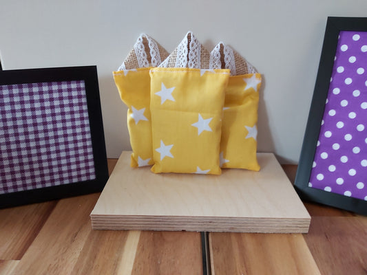 Handmade Lavender Sachet - Pack of 3