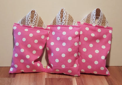Handmade Lavender Sachet - Pack of 3